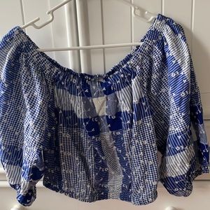 off the shoulder blouse